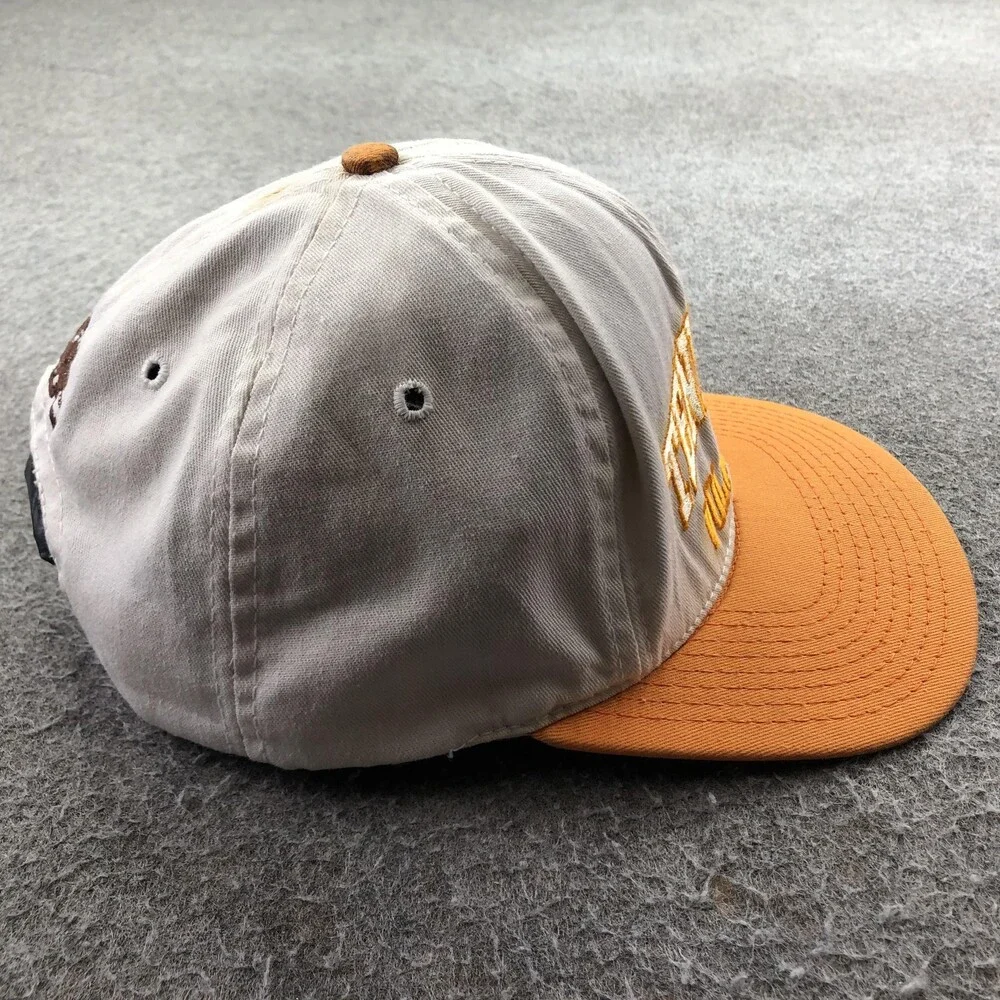 Vintage Tennessee Volunteers Hat Cap Snap Back Mens One Size White NCAA Rifleman